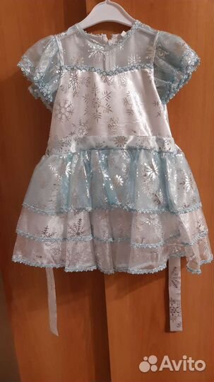 Карнавальный костюм для девочки Снежинка