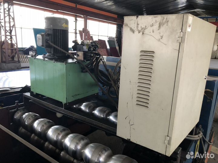 Линия по производству металлочерепицы