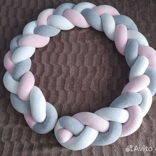 Бортик косичка