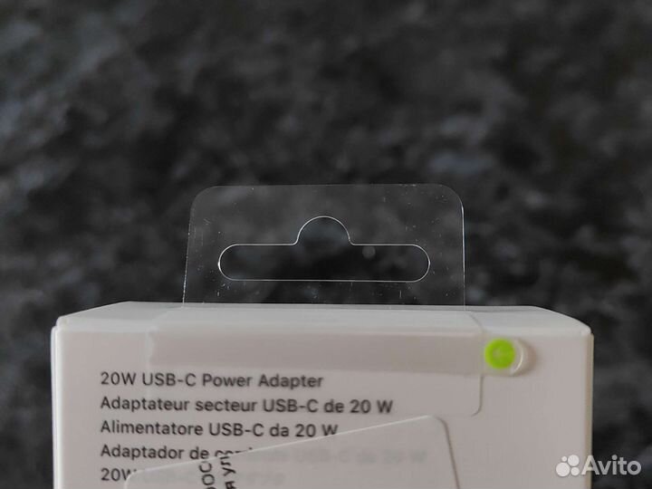 Новый оригинальный блок Apple 20W