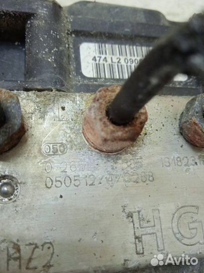 Блок abs Opel Meriva A