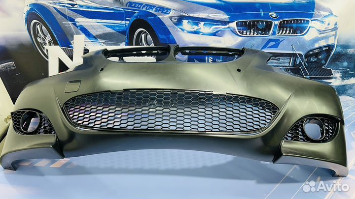 Передний бампер для BMW 5 E60 M Look в сборе