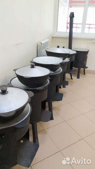 Казан чугунный узбекский