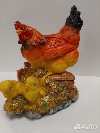 Курица с цыплятами