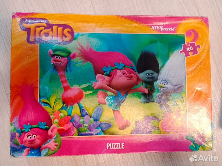 Пазлы пакетом в хорошем состоянии