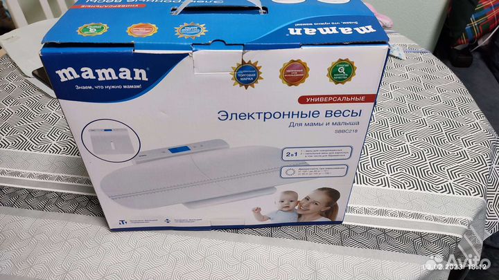 Детские весы maman