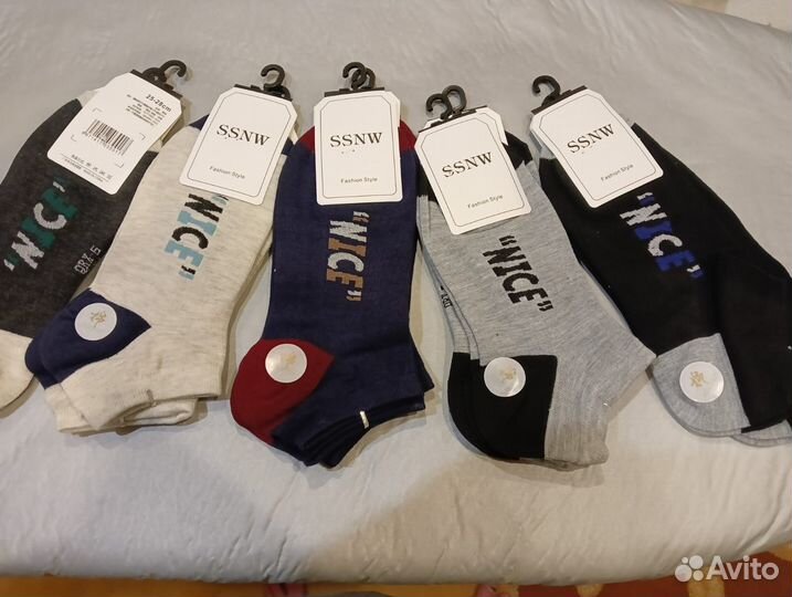 Носки спортивные укороченные новые в ассортименте
