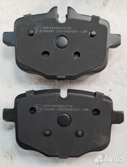 Колодки тормозные задние BMW 5 F10/F11 7 F01