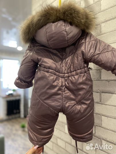 Зимний комбинезон для девочки