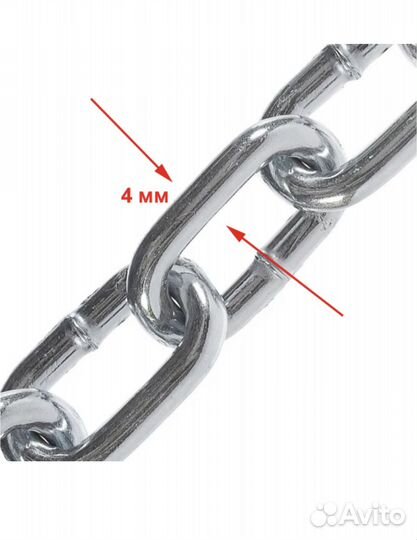 Велозамок цепной с ключом 60см Abus