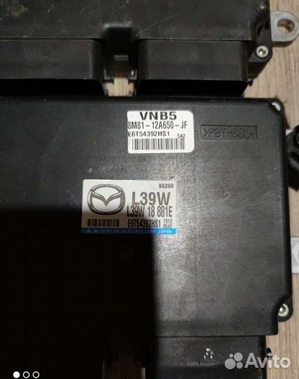 Блок управления двигателем Mazda 6 GH 2.0