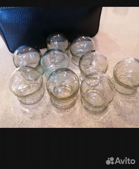 Медицинские банки стеклянные СССР