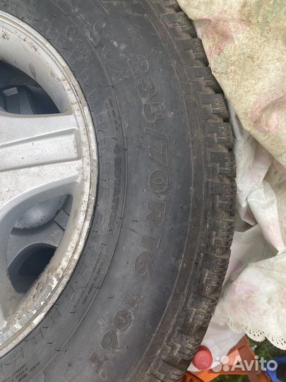 Зимние колеса r16 235/70 на SsangYong
