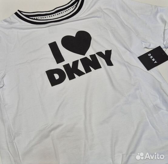 Футболка женская dkny новая оригинал S 42-44