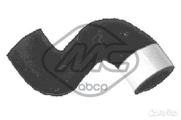 Шланг радиатора agua Vectra 2.0i 08009 metalcaucho