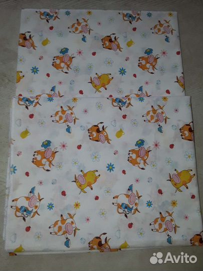 Пеленки фланелевые и ситцевые новые