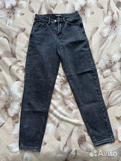 Джинсы с флисом