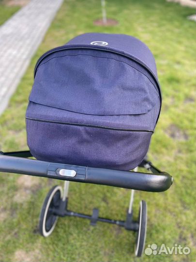 Коляска 3 в 1 Cybex priam platinum