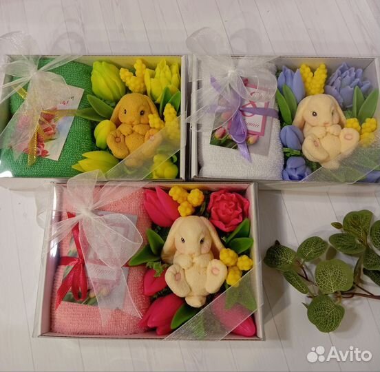 Мыло ручной работы набор на 8 марта