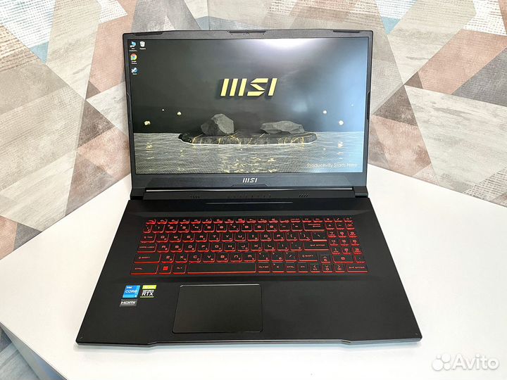 Игровой ноутбук MSI Katana GF76
