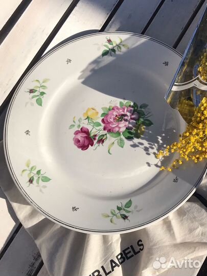 Тарелка сервировочная большая пз Песочное