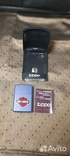 Zippo зажигалка Harley Davidson 2007 года