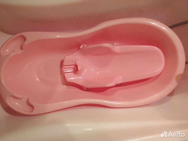 Ванночка для купания и горка