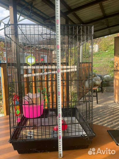 Клетка для попугая б/у