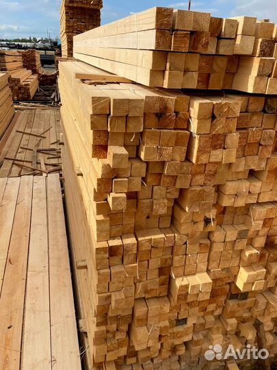 Брус обрезной 150х200х6000мм от производителя