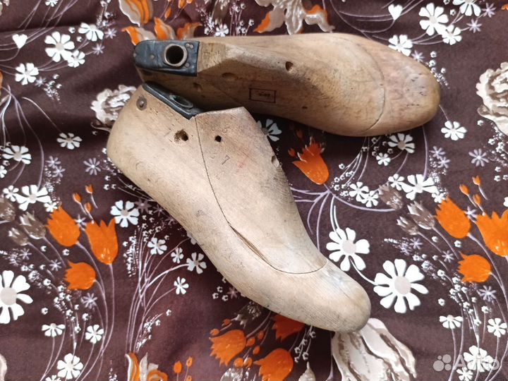 Колодки деревянные винтажные