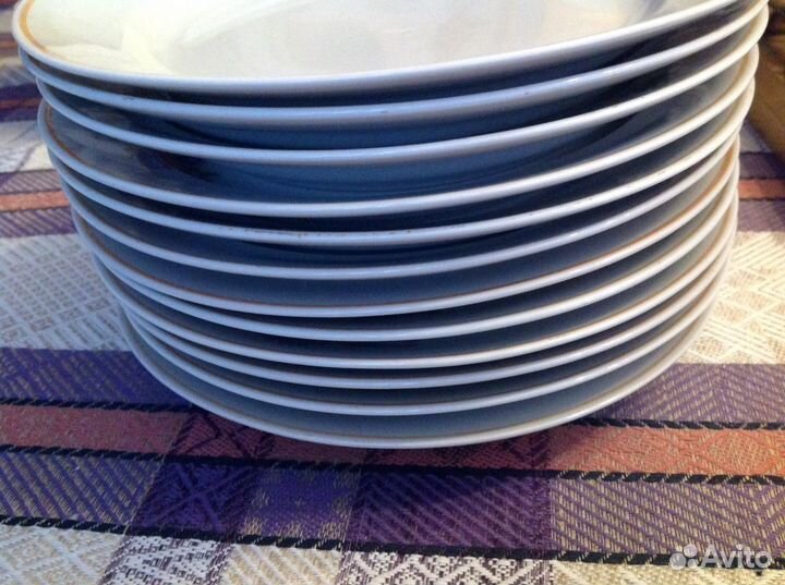 Тарелки Дулево разные