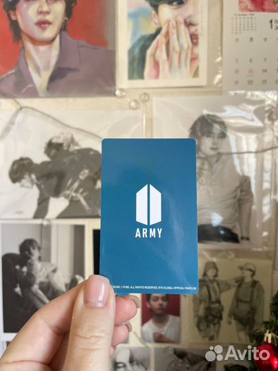 Карты Тэхен бтс