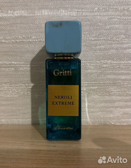 Gritti neroli extreme распив