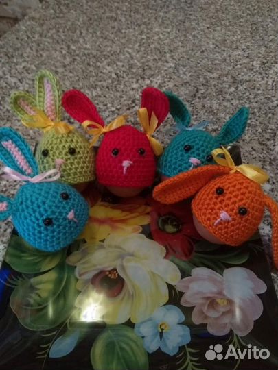 Шапочки ручной работы,для Пасхальных яиц