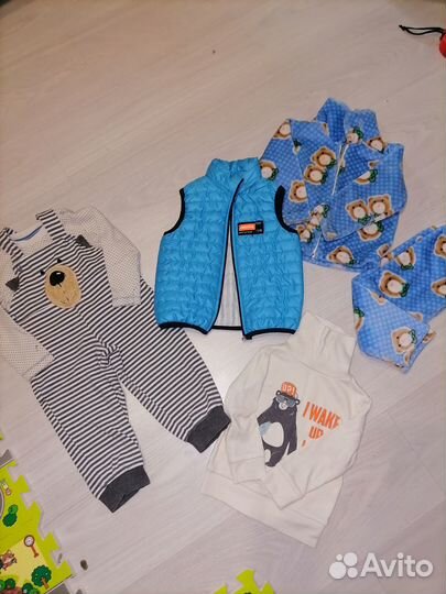 Пакет вещей для мальчика 1-2 года