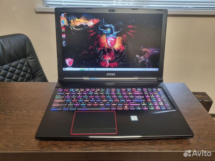 MSI GE63VR 7RF Raider (GTX 1070 8гб)