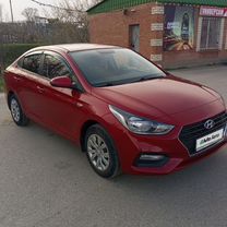 Hyundai Solaris 1.6 AT, 2018, 56 000 км, с пробегом, цена 1 530 000 руб.