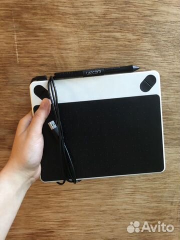 Графический планшет Wacom Intuos Draw Pen S, белый