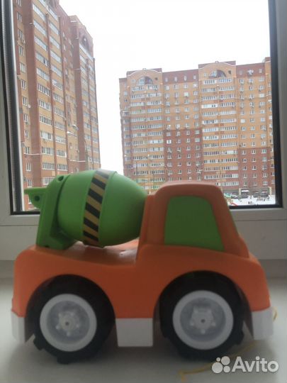 Бетономешалка большая, игрушка мальчику, машинка