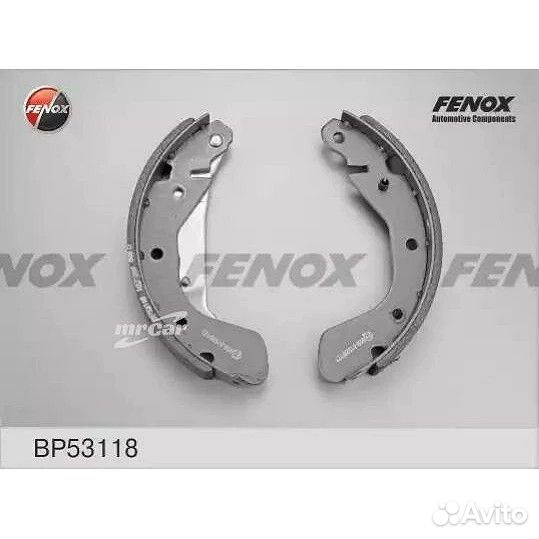 Колодки тормозные барабанные Fenox BP53118