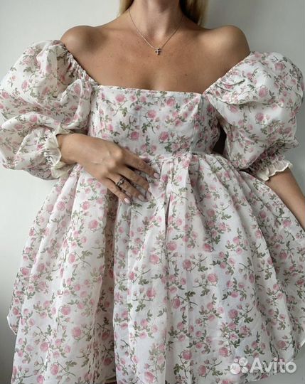 Платье двухстороннее baby doll