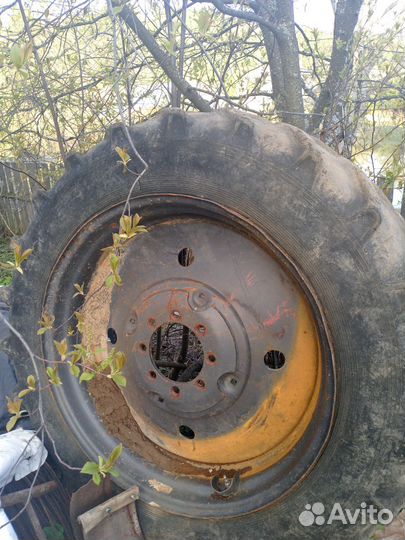 Резина с дисками для мтз задняя