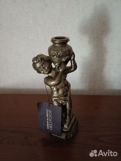Подсвечник - статуэтка Путти