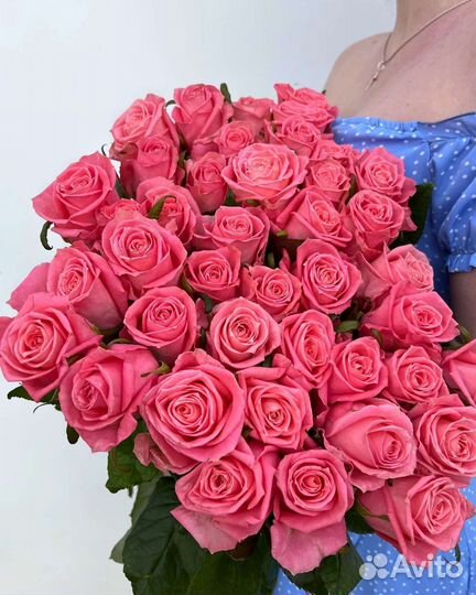 Цветы розы букет