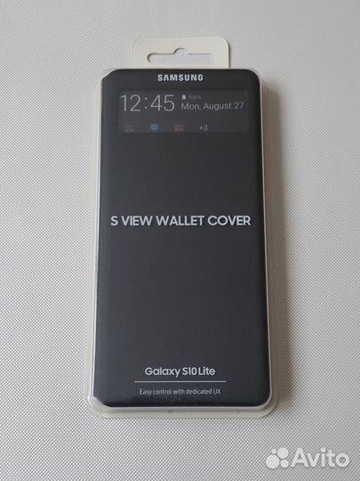 Чехол S View Wallet на Samsung S10 Lite оригинал