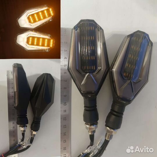 Поворотники универсальные мото для мотоцикла