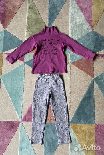 Детские вещи пакетом для девочки 98