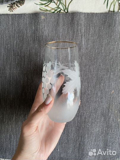 Стаканы 6 штук