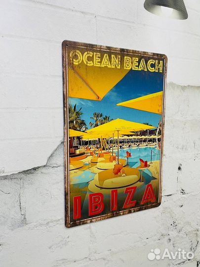 Декор на стену Ocean Beach Ibiza