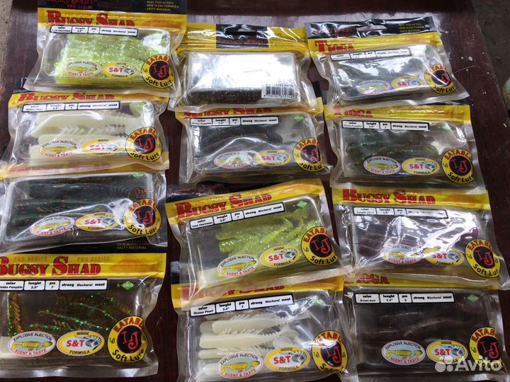 Силиконовые приманки lucky john